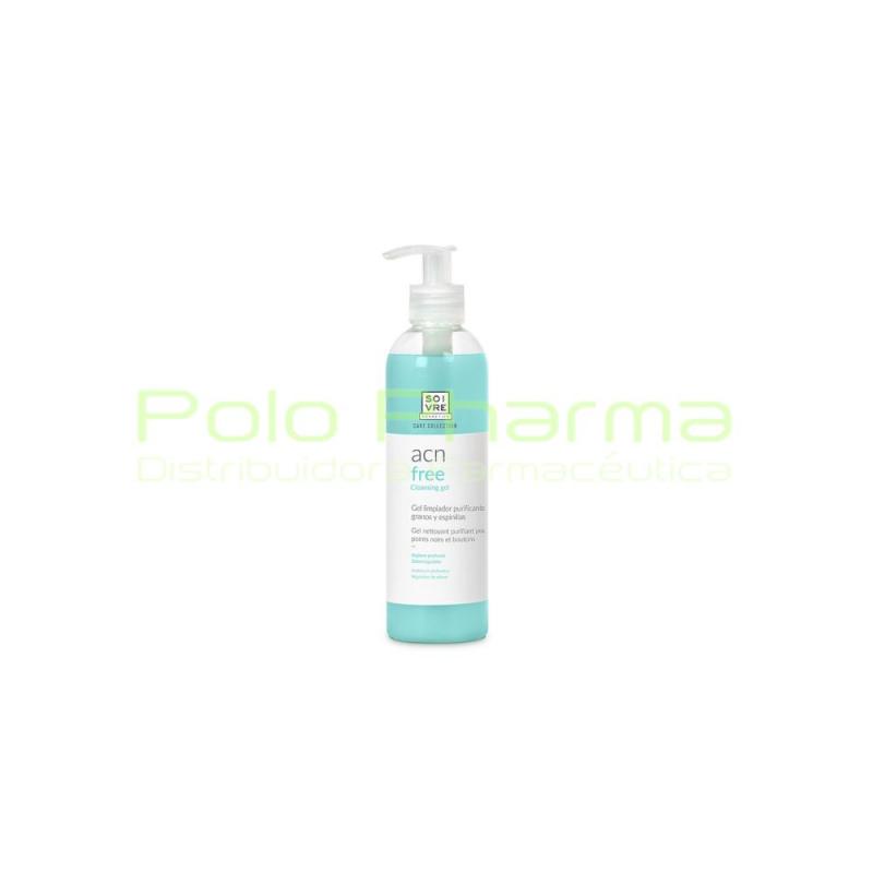 ACN FREE GEL LIMPIADOR PURIFICANTE NOSACARE 250ML C.N.184616