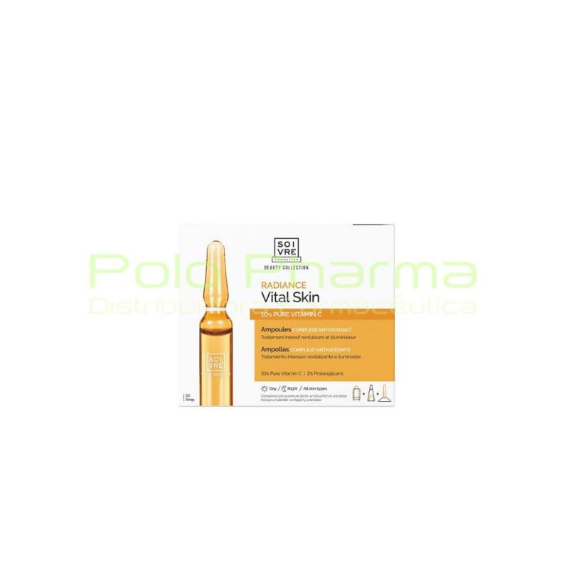AMPOLLAS VITAMINA C 30 UNIDADES VITAL SKIN CN 210433