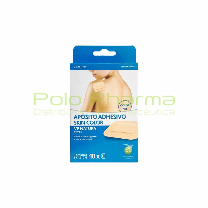 APOSITO ADHESIVO 5X7,2CM SKIN COLOUR 10U. CN.187599