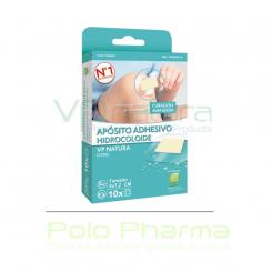 APOSITO ADHESIVO CON IPAD HIDROCOLOIDE WATERPROOF VP NATURA 5 X 7,2 CM CAJA 10U