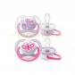 AVENT 2 CHUPETES ULTRA AIR HAPPY 0-6 MESES NIÑA