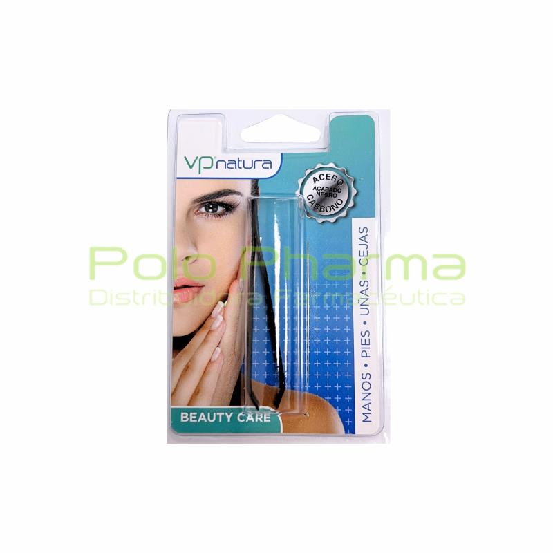 BEAUTY CARE PINZA DEPILAR NEGRA RECTA 8CM