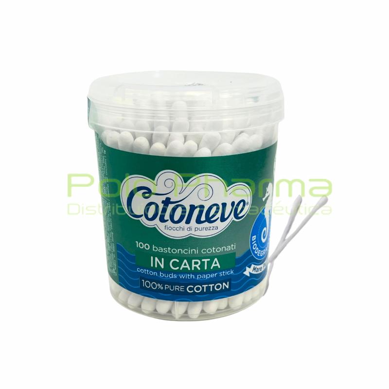 BOTE BASTONCILLOS COTONEVE DE 100 PZAS CN252486