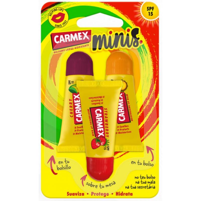 CARMEX MINI TRIPLE TUBO