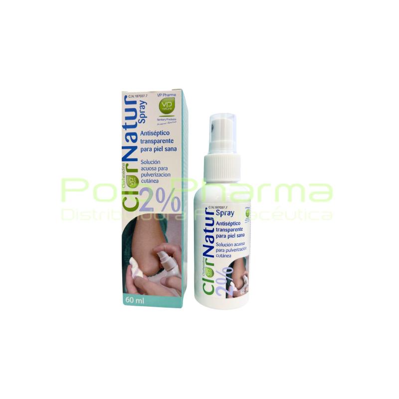 CLORNATUR CLORHEXIDINA 2%SOLUCION ACUOSA SPRAY 60ML CN 187037