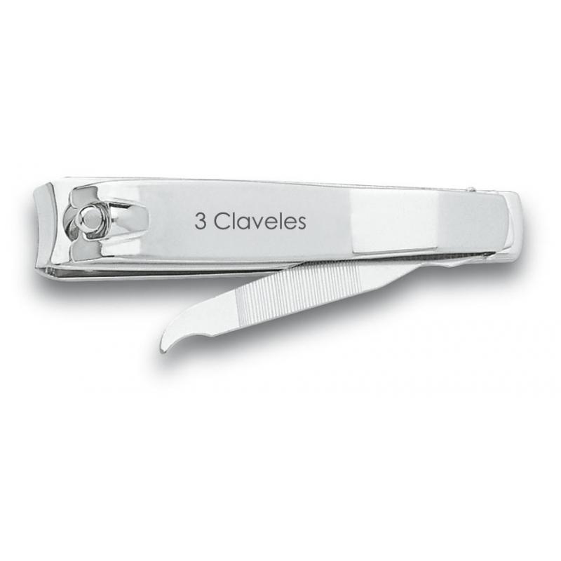CORTAUÑAS CON LIMA 8 CM CN 157164 - 3 CLAVELES
