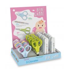 EXPOSITOR BEBE GAMME 80434 - 3 CLAVELES