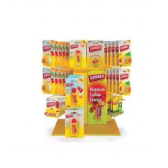 EXPOSITOR CARMEX SURTIDO 60 UNIDADES