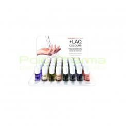 EXPOSITOR TRATAMIENTO UÑAS 8 REF. +LAQ COLOURS