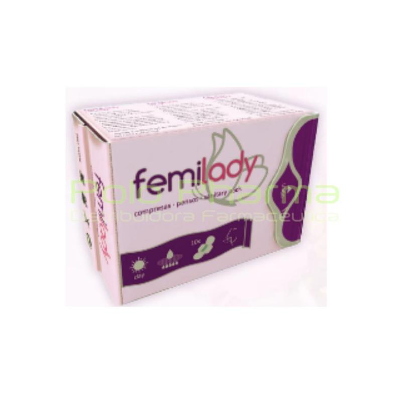 FEMILADY COMPRESAS DIA 8 CAPAS 10 UD