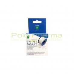 FIXOTAPE ESPARADRAPO DE TELA BLANCO 2.5CM X 5 MT CN 204881