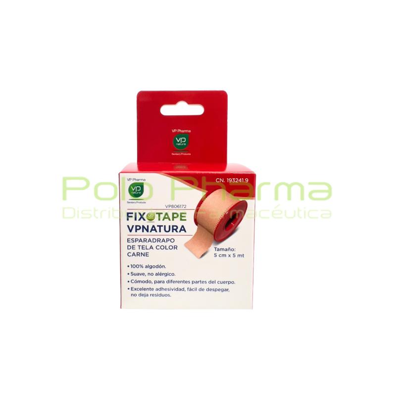 FIXOTAPE ESPARADRAPO TELA COLOR CARNE 5CM*5MT VP NATURA   CN 193241
