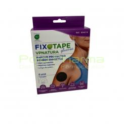 FIXOTAPE PARCHE ADHESIVO SENSOR GLUCOSA NEGRO 6 UD VP NATURA CN 221422.4