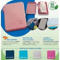 FUNDA MASCARILL MEDIANA PLUS TACTO SILICONA COLORES