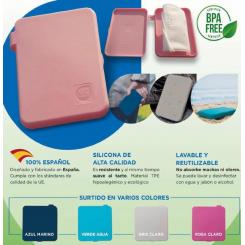 FUNDA MASCARILL MEDIANA PLUS TACTO SILICONA COLORES