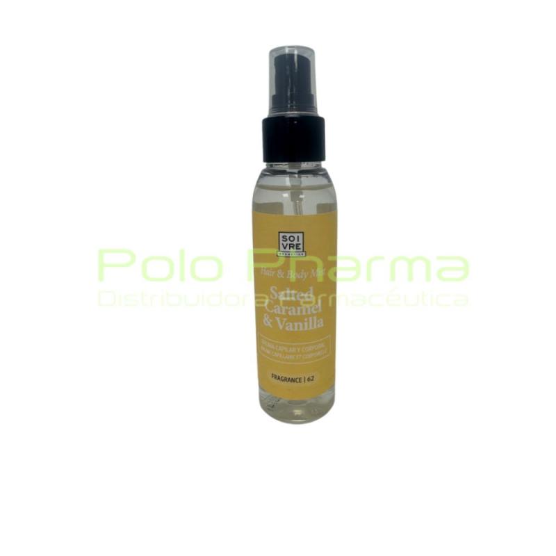 HAIR & BODY MIST PERFUME CARAMELO SALADO Y VAINILLA Nº 62 100 ML SOIVRE CN 200122.0