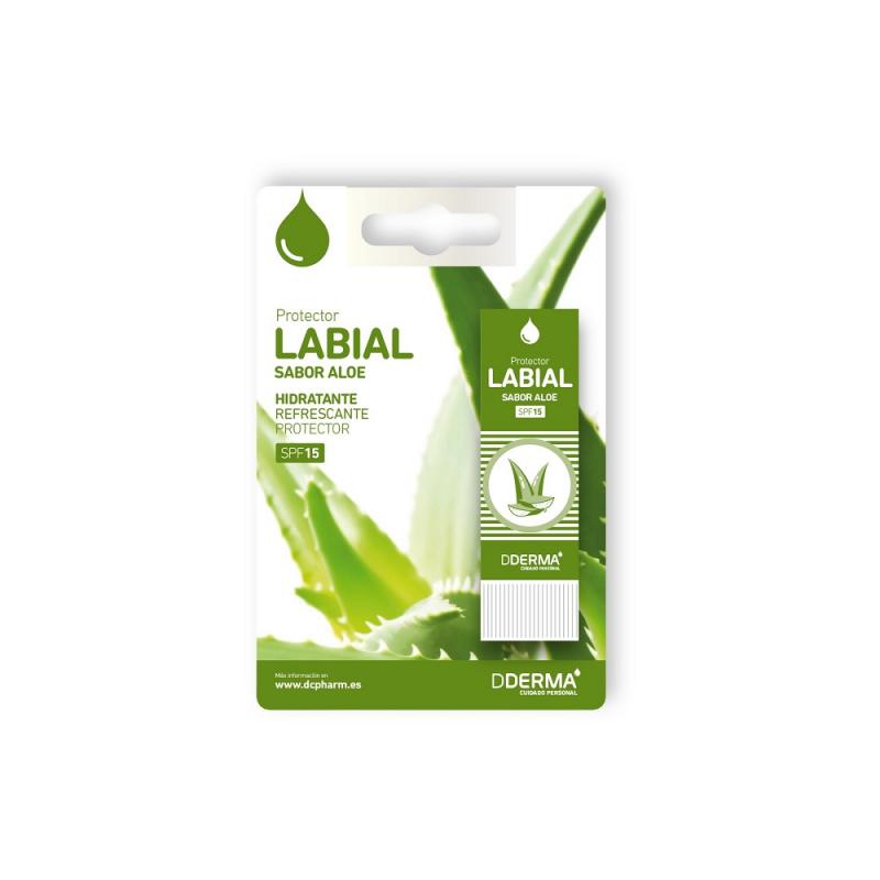 LABIAL SABOR ALOE VERA SPF15 DDERMA