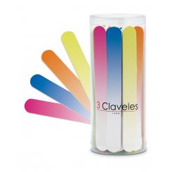 LIMA ACOLCHADA 18 CM 30 UD CN 174029 - 3 CLAVELES