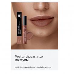 LIP FIX MATTE BROWN PRETTY LIPS CN 210473