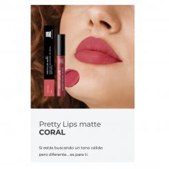 LIP FIX MATTE CORAL PRETTY LIPS CN 210474