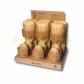 PACK 12 CEPILLOS CAPILARES DE BAMBÚ BIODEGRADABLE