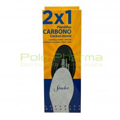 PACK 2X1 PLANTILLA CARBONO T.U (CN161482,7)