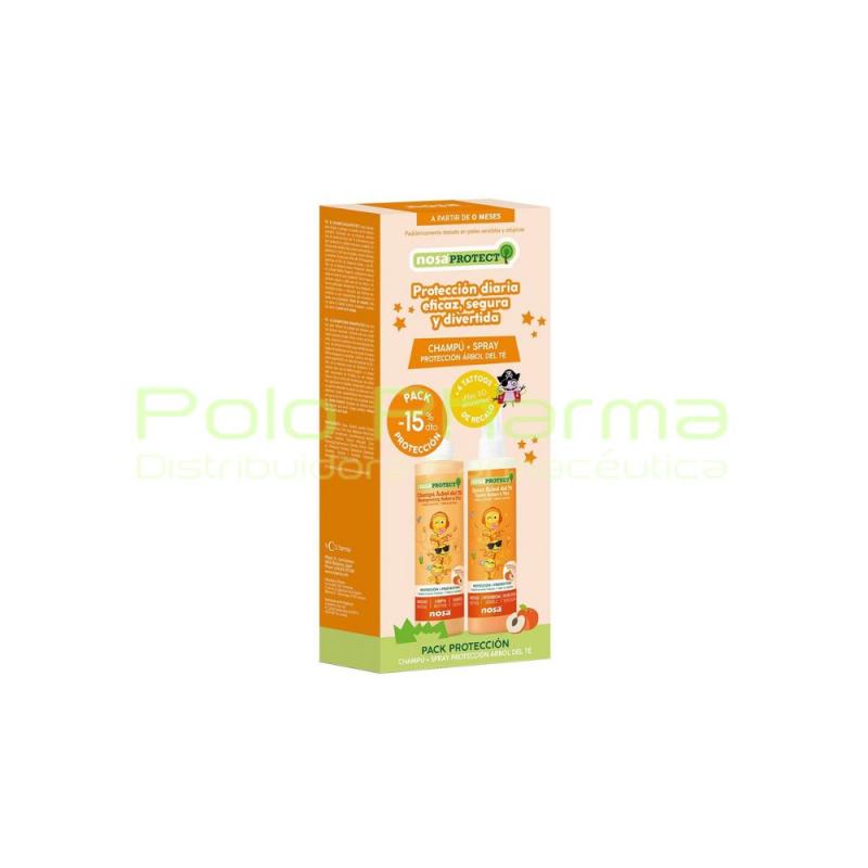 PACK NOSA MELOCOTON (SPRAY + CHAMPU)