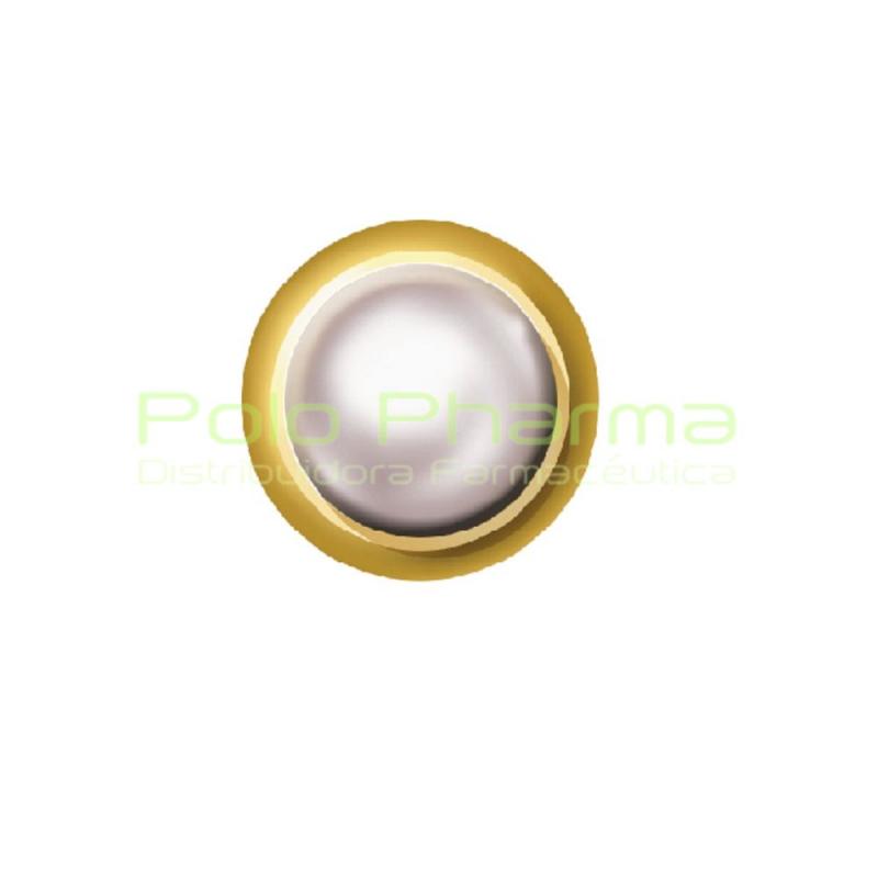PENDIENTE DORADO PERLA BLANCA CRG210-SII