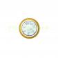 PENDIENTE DORADO SWAROSVSKI AGUA MARINA MINI CMG103-SII