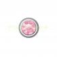 PENDIENTE PLATA MINI SWAROVSKI ROSA LUZ CMW110 -SII