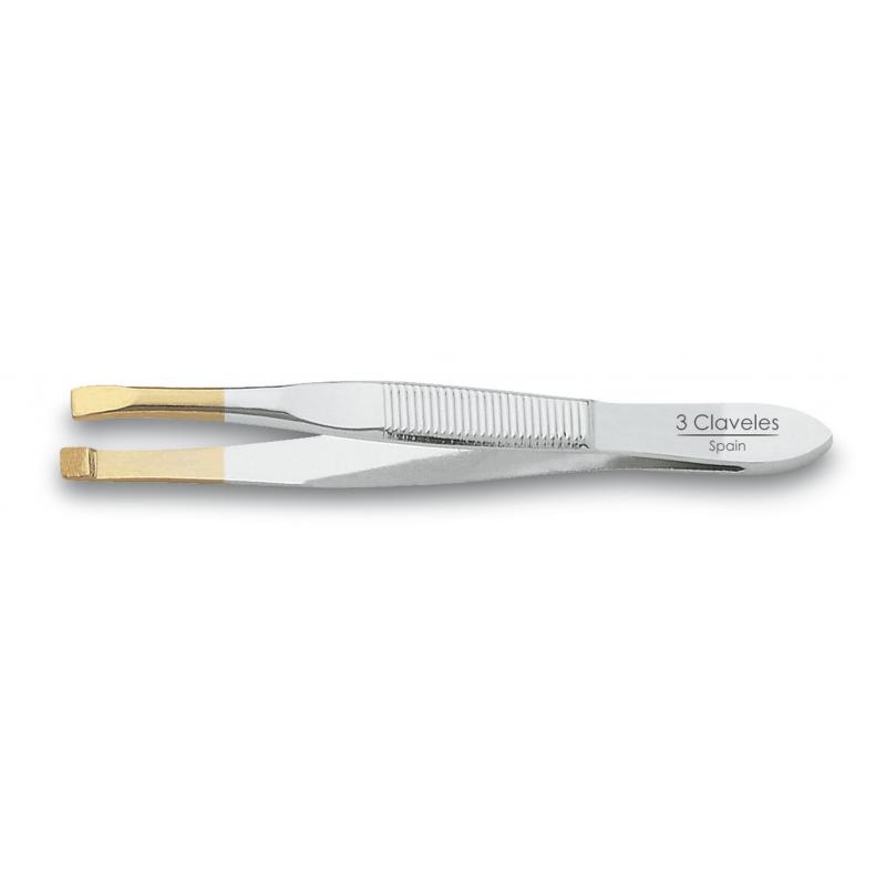 PINZA RECTA 8 CM CN 174060 - 3 CLAVELES
