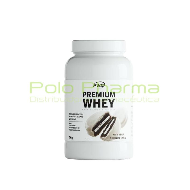 PREMIUM WHEY WHITE & MILK CHOCOLATE COOKIE 1KG CN 225838.9