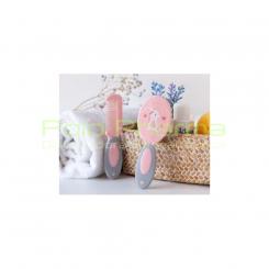 SET PEINE Y CEPILLO C.NAT. ROSA