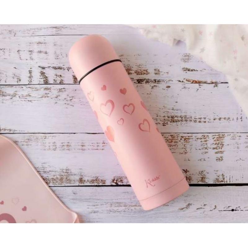 TERMO CORAZONES ROSA 500ML